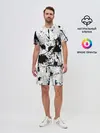 Мужской костюм с шортами / БРЫЗГИ КРАСОК