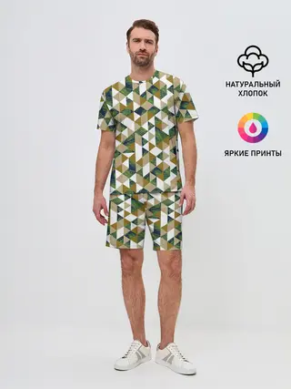 Мужской костюм с шортами / Хипстерские треугольники
