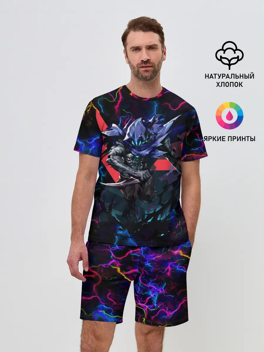 Мужской костюм с шортами / Omen | Valorant