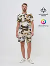Мужской костюм с шортами / КОТ МЕМ