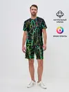 Мужской костюм с шортами / Текстура