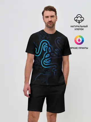 Мужской костюм с шортами / RAZER