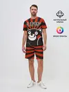Мужской костюм с шортами / Kumamon довольный