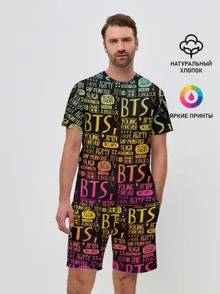 Мужской костюм с шортами / BTS