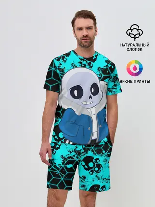 Мужской костюм с шортами / Sans | Санс