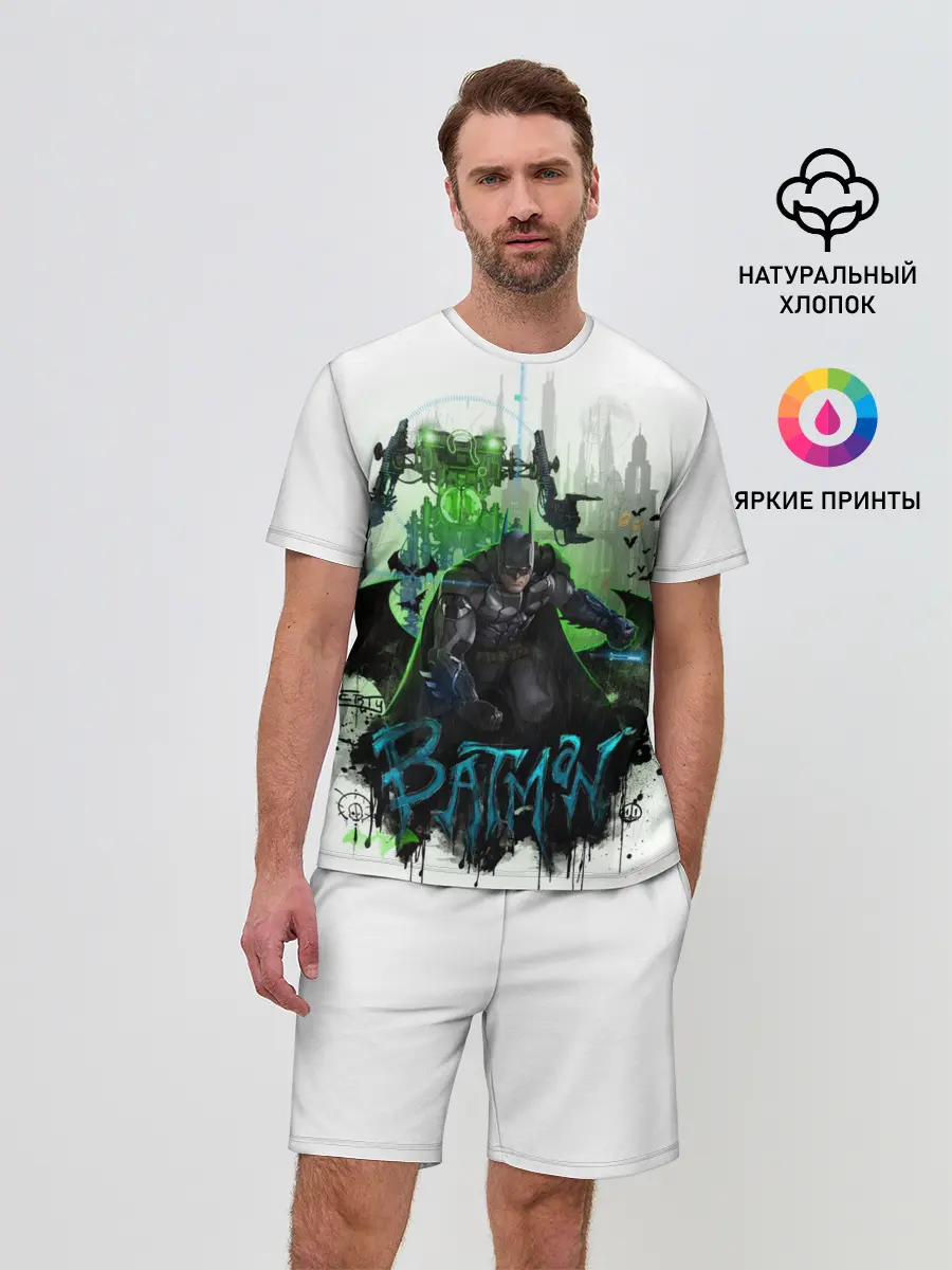 Мужской костюм с шортами / Batman: Arkham Knight