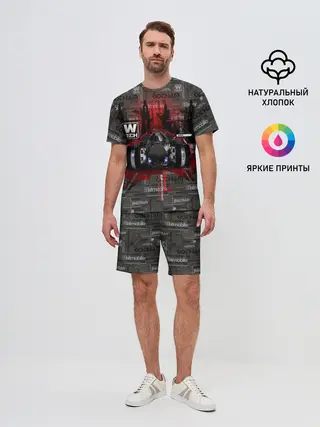 Мужской костюм с шортами / Batmobile