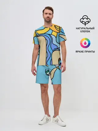 Мужской костюм с шортами / Мысли чокнутого