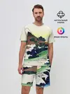 Мужской костюм с шортами / ЯПОНИЯ