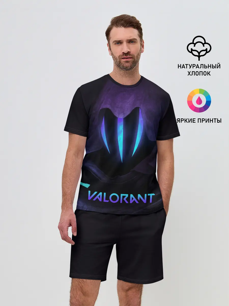 Мужской костюм с шортами / VALORANT OMEN