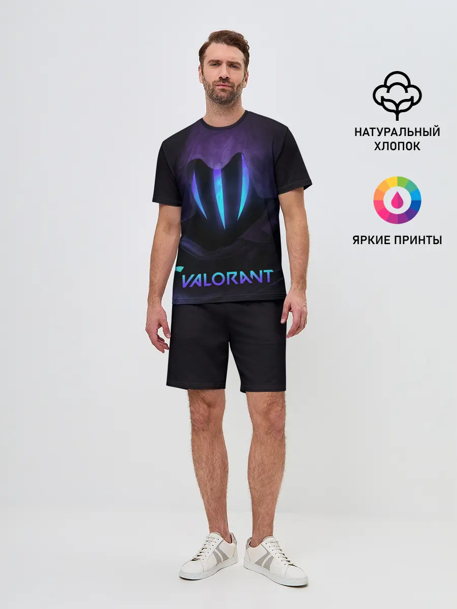 Мужской костюм с шортами / VALORANT OMEN