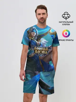 Мужской костюм с шортами / mobile legends