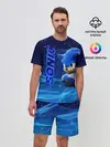Мужской костюм с шортами / соник