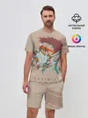 Мужской костюм с шортами / Коронавирус