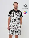 Мужской костюм с шортами / MARSHMELLO GLITCH