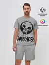 Мужской костюм с шортами / Emblems Darkness