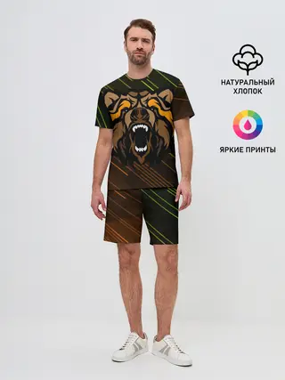 Мужской костюм с шортами / Angry Bear