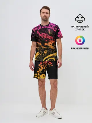 Мужской костюм с шортами / AOT tracery