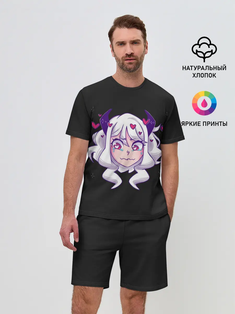 Мужской костюм с шортами / Helltaker