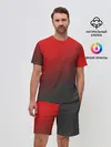 Мужской костюм с шортами / RED