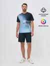 Мужской костюм с шортами / ВОЛК ЗИМА