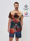 Мужской костюм с шортами / Дома