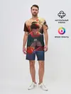 Мужской костюм с шортами / Дома