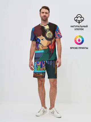 Мужской костюм с шортами / ЮТУБ