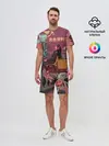 Мужской костюм с шортами / Стирка