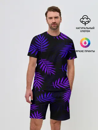 Мужской костюм с шортами / НЕОНОВЫЕ ТРОПИКИ