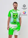 Мужской костюм с шортами / MINECRAFT CREEPER