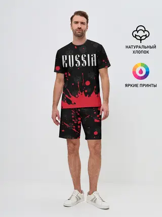 Мужской костюм с шортами / RUSSIA / РОССИЯ