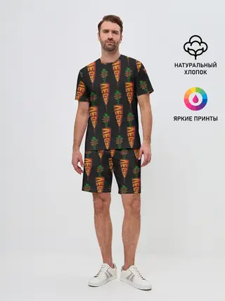 Мужской костюм с шортами / vegan