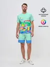 Мужской костюм с шортами / готовка