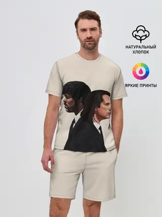 Мужской костюм с шортами / Криминальное чтиво