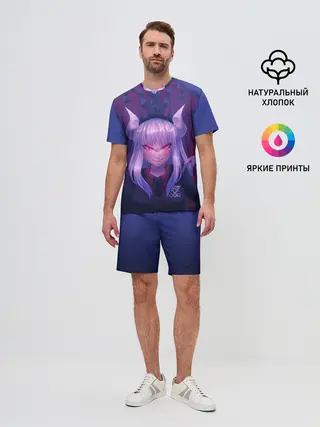 Мужской костюм с шортами / Люцифер на троне