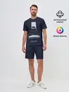 Мужской костюм с шортами / Чёрное зеркало
