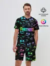 Мужской костюм с шортами / FORTNITE | MARSHMELLO