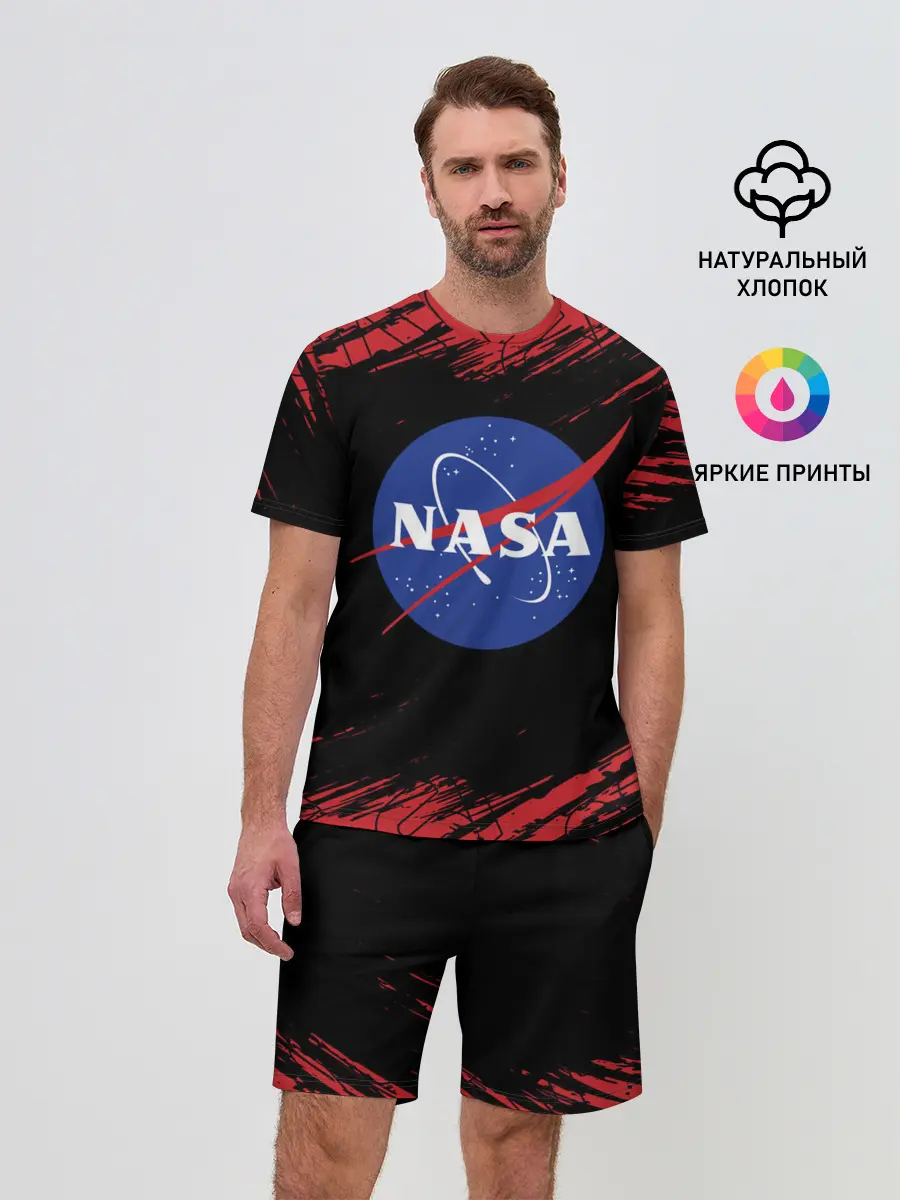 Мужской костюм с шортами / NASA / НАСА