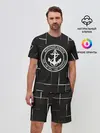 Мужской костюм с шортами / вмф