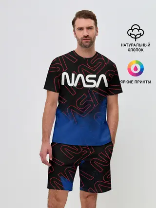 Мужской костюм с шортами / NASA / НАСА