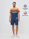 Мужской костюм с шортами / Летние волны и пальма