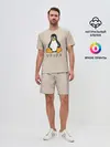 Мужской костюм с шортами / Linux