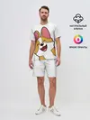 Мужской костюм с шортами / Счастливый песик