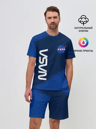 Мужской костюм с шортами / NASA / НАСА
