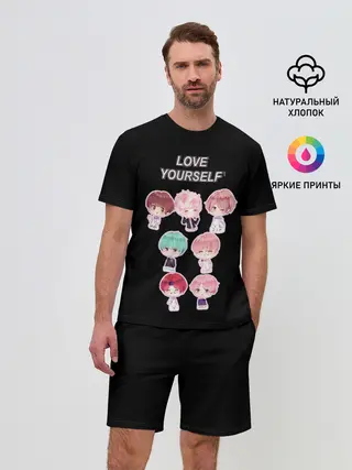 Мужской костюм с шортами / BTS Love Yourself