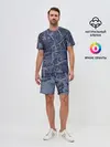 Мужской костюм с шортами / генплан города