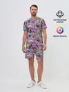 Мужской костюм с шортами / Стикерпак