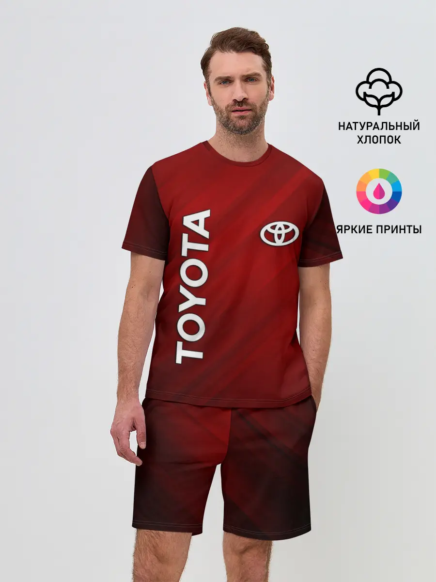 Мужской костюм с шортами / TOYOTA