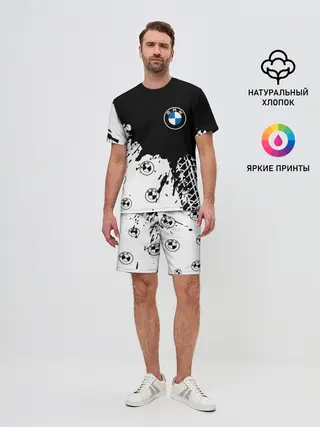 Мужской костюм с шортами / BMW / БМВ